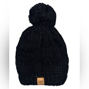 Redess Kids Unisex Beanie Pom Pom Cable Knit